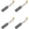 PATIKIL Carbonio Spazzole Spazzola di Carbone di Ricambio 20x6x5mm per Motori Elettrici Potenza Strumento Angolo Smerigliatrice Tavolo Ricambio Parte Riparazione, 4pz