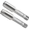 CoCud Mano Foratura Maschi, M12 x 1 Filo, Metrico Lega Strumento Acciaio Vite Maschiatore Fondo Maschio per Riparazione Filettatura Macchina, 1-Paio