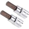 CoCud 2pz Chiave Esagonale Metrico H8 Punta 3/8 Attacco 1,89 Lungo