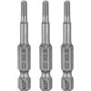 QUARKZMAN 3pz H3,0 Chiavi a Brugola per Punte da Trapano 3mm Punte Metriche Piane 1/4 Attacco Esagonale 50mm (2) Punta Cacciavite Esagonali Magnetico Lungo Industriale per Viti