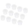 QUARKZMAN 20pz Occhielli in Gomma Diametro Montaggio 10.5mm ID 7mm H 12mm Trasparente Guarnizione Protezione Passacavi Flessibile per Cavo Tubo