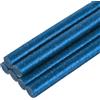 QUARKZMAN 6Pz Stick Colla a Caldo Dimensioni Standard per Pistola per Colle 11mm x 200mm Colla a Caldo Bastoncini Grandi Ricariche, Glitterato Blu Brillante