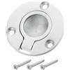 QUARKZMAN Maniglia a Tiro Incassata 50 mm Maniglia a Tiro Rotonda con Vite