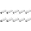 QUARKZMAN 10pz Chiave a Piuma Estremità Rotonda, 6x6x22mm Chiavette Elastiche Acciaio Inossidabile Professionale Chiavetta Parallela per Albero Trasmissione per Industria Meccanica Fissaggi