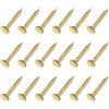 METALLIXITY Piccoli Chiodi (1x8mm) 50pz, Carbonio Acciaio Piccoli Materiale Chiodi - per Famiglia Lavorazione Legno, Dorato