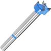 PATIKIL 17mm Forstner Trapano Punte, 1pz Foro Sega Coclea Apri Tungsteno Carburo per Legno Cerniera Lavorazione legno Foro Foratura, Blu Grigio