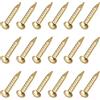 METALLIXITY 100pz 1,5x10mm Piccoli Ferramenta Chiodi Ottone Tono