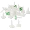 PATIKIL Adesivo PCB Distanziale, 24pz Adesivi Distanziatori 0.5 Supporto Altezza Adesivo Isolato Distanziatori per PCB PC Scheda Supporto, Bianco
