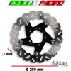 MALOSSI WHOOP DISCO ANTERIORE D.250 spessore 3 mm MALOSSI GILERA RUNNER VXR 180 6217456