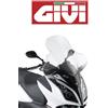 GIVI Parabrezza trasparente KYMCO Downtown 125 i-200 i-300 i 2012 2013 2014 GIVI