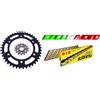 DID+ESJOT KIT TRASMISSIONE CATENA CORONA PIGNONE Benelli TRK 502 500 X ABS 2021 2022 2023