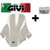 GIVI Parabrezza COMPLETO trasparente per suzuki AN 250-400 Burgman 2000 2001 GIVI