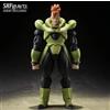 Bandai DRAGON BALL Z SH Figuarts Android 16 Action Figure Exclusive Event Sdcc RARE