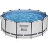 Bestway 56420 Piscina fuori terra Steel Pro Max rotonda 366x122 cm con accessori