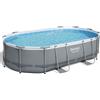Bestway 56448 Piscina fuori terra Steel Pro Max ovale 488x305x107 cm con accessori