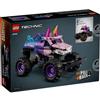 Lego Technic Monster Jam Sparkle Smash a retrocarica 42220 di Lego