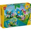 Lego Creator 3 in 1 Animali Selvatici Colibrì Variopinto 31384 di Lego