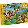 Lego Creator 3 in 1 Adorabili Animali Cagnolino Giocoso 31382 di Lego