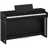 YAMAHA CLAVINOVA CLP825B BLACK PIANOFORTE DIGITALE 88 TASTI PESATI COLORE NERO SATINATO