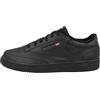 Reebok Club C 85, Sneaker Unisex - Adulto, Nero Intense Black Charcoal, 41 EU
