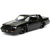 Jada Fast & Furious Modellino Auto Buick Grand National di Dom 13cm Scala 1/32 DieCast Collector's Series Toys