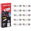 Bottari Italy Bottari 30166X Lampade Siluro Auto X-Tra 12 V 5 W - Set 10 Pezzi con Attacco 10,5 x 38 mm, Omologazione E, Lampadine per Indicatori, Cruscotto e Spie