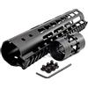 FIRECLUB 9 AR15 Free Float Keymod Handguard Picatinny Rail for Hunting Tactical Rifle Scope Mount