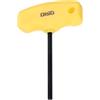 QUARKZMAN Chiave Esagonale a T con Manico a T 4mm Chiave Esagonale Metrica a T Chiave a Brugola Interna Strumento di Riparazione per Manutenzione Automobilistica Domestica, Nero