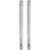QUARKZMAN 2pz Punte per Cacciavite Chiave Esagonale 6mm (H6) Metrico 1/4 Attacco Esagonali 100mm (4) Punta Magnetica Lunghe Acciaio S2 Punta per Trapano Piatta Grado Industriale per Viti