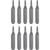 QUARKZMAN 10pz Punte Cacciavite Torx T6H 5/32 Esagonale 28mm Lunghezza Testa Magnetica a 6 Punti in Acciaio S2 per Cacciaviti Elettrici Manuali Riparazione di Precisione