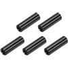 QUARKZMAN 5pz Colonna di Distanziatore in Alluminio Rotondo Nero | Distanziali Rotonda M3x15mm, Kit Assortimento Distanziatori, per Aeroplani RC Quadricotteri FPV CNC