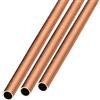 METALLIXITY Rame Tubo (3mm OD x 0.25mm Muro T x 300mm L) 3pz Diritto Tubatura - per Casa Arredamento Macchinari fai da te Artigianato