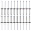 DTGN 5mm x 20mm (DxL) Rivetti Ciechi - 25pz - Ottimo per Macchinario Collegamento - 304 Inox Acciaio Cupola Terminale Rivetto