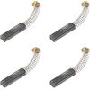 PATIKIL Carbonio Spazzole Spazzola di Carbone di Ricambio 20x5x4mm per Motori Elettrici Potenza Strumento Angolo Smerigliatrice Tavolo Ricambio Parte Riparazione, 4pz