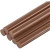 QUARKZMAN 6Pz Stick Colla a Caldo Dimensioni Standard per Pistola per Colle 7mm x 200mm Colla a Caldo Bastoncini Piccoli Ricariche, Caffè
