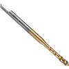 QUARKZMAN Maschio A Spirale M3 x 0.5 H2 Metrico Maschio Per Filettatura, Rivestito In Nitruro Di Titanio Utensile Per Riparazione Filettatura, Acciaio Rapido M2 (HSS6542)