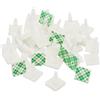 PATIKIL Adesivo PCB Distanziale, 40pz Adesivi Distanziatori 0.25 Supporto Altezza Adesivi Isolati Distanziatori per PCB PC Scheda Supporto, Bianco