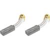 PATIKIL Carbonio Spazzole Spazzola di Carbone di Ricambio 20x8x5mm per Motori Elettrici Potenza Strumento Angolo Smerigliatrice Tavolo Ricambio Parte Riparazione, 2pz
