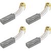 PATIKIL Carbonio Spazzole Spazzola di Carbone di Ricambio 20x8x5mm per Motori Elettrici Potenza Strumento Angolo Smerigliatrice Tavolo Ricambio Parte Riparazione, 4pz