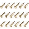 METALLIXITY Piccoli Chiodi (1.2x6mm) 200pz, Carbonio Acciaio Piccoli Materiale Chiodi - per Famiglia Lavorazione Legno, Ottone Tono