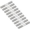 METALLIXITY Doppia Filettata Blocco Viti (M5 Filo 35mm Lunghezza) 20pz, 304 Acciaio Inox Doppio Filettato Stelo Bulloni - per Casa Manutenzione