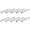QUARKZMAN 10pz Chiave a Piuma Estremità Rotonda, 3x3x25mm Chiavette Elastiche Acciaio Inossidabile Professionale Chiavetta Parallela per Albero Trasmissione per Industria Meccanica Fissaggi