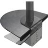 ZANOLY Piastra di rinforzo in acciaio per monitor, piastra di rinforzo per braccio monitor per tavolo fragile, piastra di rinforzo per monitor compatibile con la maggior parte dei supporti per monitor,