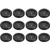 QUARKZMAN 12pz Passacavo 13/16(21mm) ID 1(25mm) Guarnizione per Cavi Passacavo in Gomma Gommini Passacavo Elettrico per Firewall Guarnizione per Cablaggio Elettrico, Nero