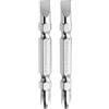 QUARKZMAN 2pz Punte Cacciavite Magnetiche Doppia Estremità 6mm PH2/SL6 2.56/65mm 1/4 Attacco Esagonale CR-V Phillips Croce Scanalata Piatto Cacciavite Bit per Avvitatore Impulsi Trapano