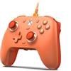 GameSir Controller cablato G7 SE per Xbox Series X|S, controller Xbox con Joystick a rilevamento effetti Hall, funziona con Xbox One e Windows 10/11, con licenza ufficiale per Xbox (arancione)