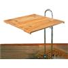 ARC Tavolo teak pieghevole senza bordo 80x60 ARC