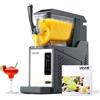 VEVOR Macchina per Granite 4 L 350 W Serbatoio Singolo Macchina per Bevande Ghiacciate Succo Fredde Cocktail, Funzione Autopulente per Preparazione Frappé, Milkshake, Frullati