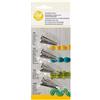 Wilton 418-4567 Set Beccucci Decorativi, Acciaio, Multicolore, 1.8x1.8x3.2 cm