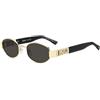 Dsquared2 D2 0155/S 000/IR - Occhiali da Sole Rose Gold con Dettaglio Logo D2